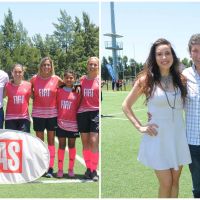 Gustavo Posse y Fernando Burlando se lucieron como DT´s en el Pink Soccer de Caras