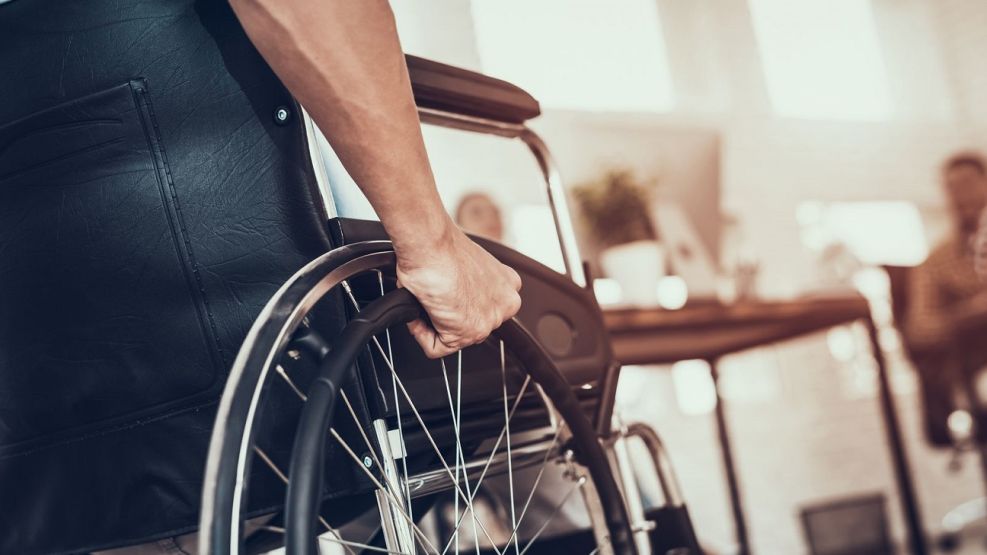 silla ruedas discapacidad