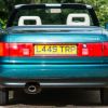 El Audi 80 Cabriolet 1994 que perteneció a la princesa Diana. Crédito: Classic Car Auctions.