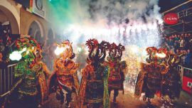 Emocionantes carnavales en todo el país.