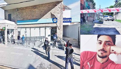 Secuencia. Entraron a las 10.05. Luego, abandonaron uno de los autos. Chávez murió en el acto.