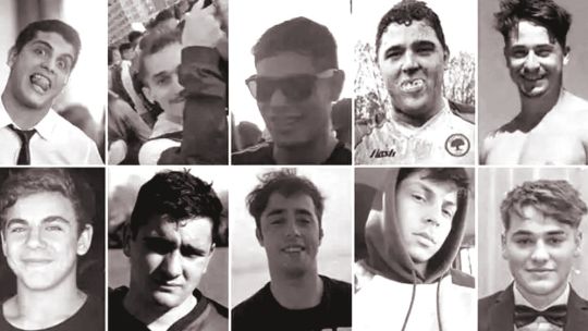 Rugbiers detenidos por el crimen de Fernando Báez Sosa