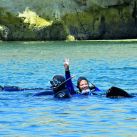 Espiá el viaje aventurero de Barby Vélez nadando con lobos marinos