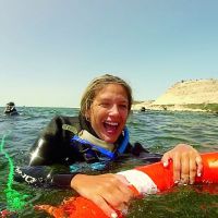 Espiá el viaje aventurero de Barby Vélez nadando con lobos marinos