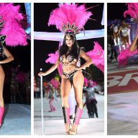 Charlotte Caniggia participó del Carnaval de Dolores e hizo un inesperado anuncio