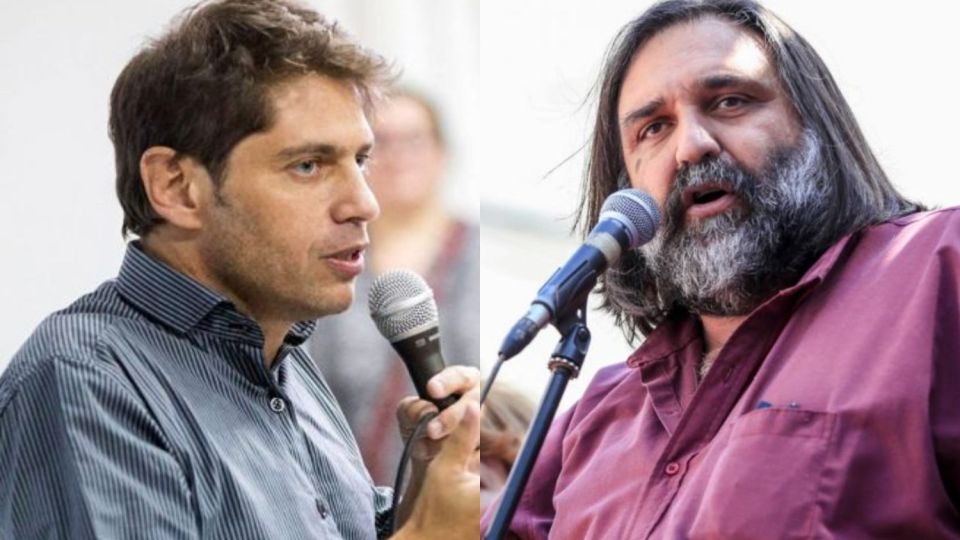Axel Kicillof y Roberto Baradel
