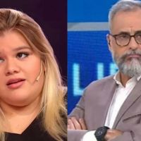 Morena y Jorge Rial