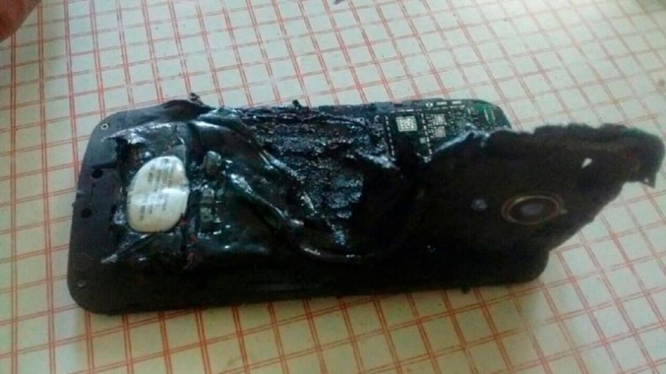 El joven sufrió quemaduras en todo su cuerpo.