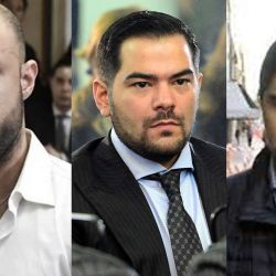 Leonardo Fariña, Federico Elaskar y Martín Báez | Foto:cedoc