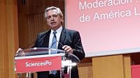 Conferencia de Alberto Fernández en el Sciences Po de París 20200205