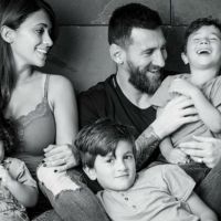 La postal más tierna de Lionel Messi con su esposa, Antonella y sus tres hijos