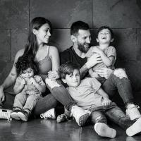 La postal más tierna de Lionel Messi con su esposa, Antonella y sus tres hijos