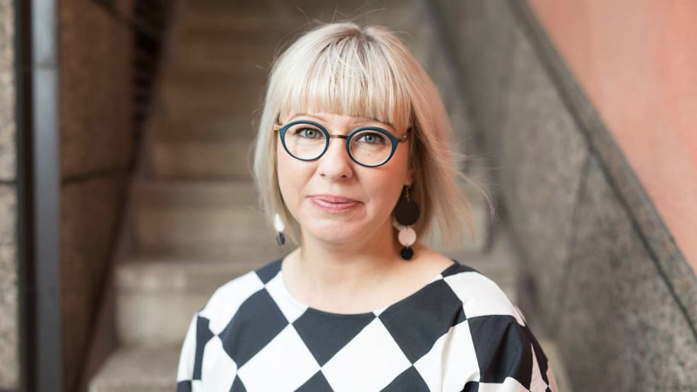 Aino-Kaisa Pekonen, ministra de Asuntos Sociales de Finlandia.