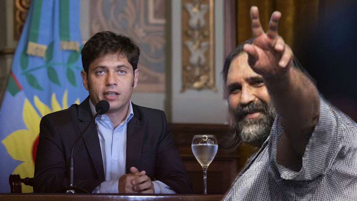Axel Kicillof y Roberto Baradel | Foto:cedoc
