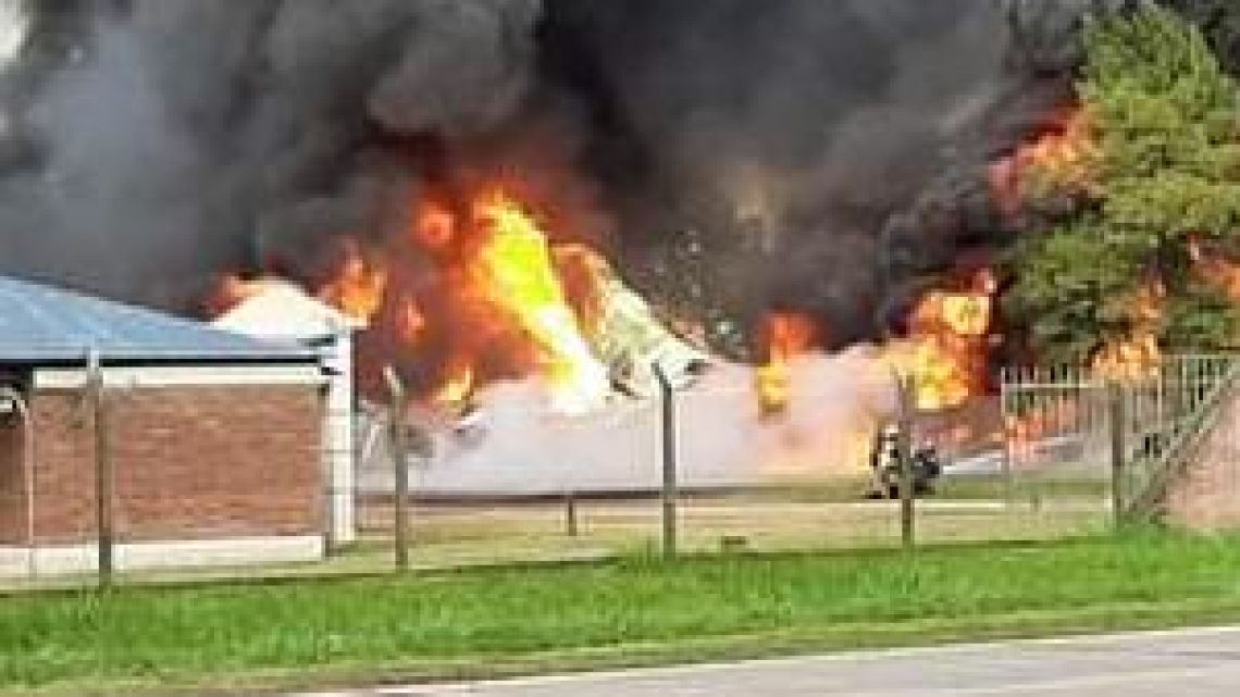 Incendio en Santa Fe | Foto:Cedoc
