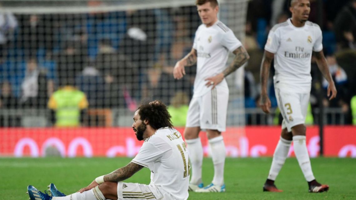 Al Real Madrid le metieron cuatro goles en el Bernabéu y lo eliminaron ...