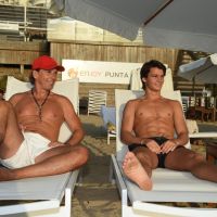 El sunset de Tiziano y la familia Gravier en OVO Beach