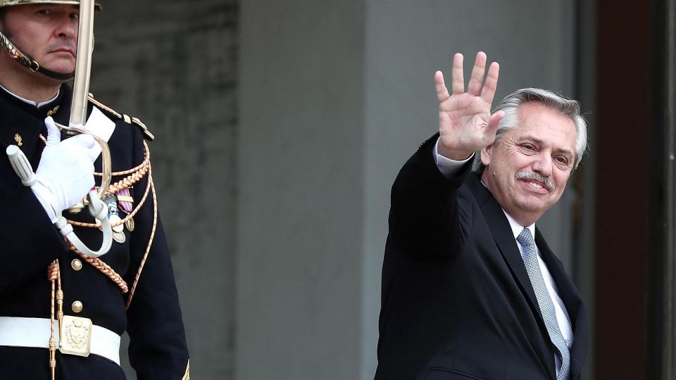 El presidente Alberto Fernández