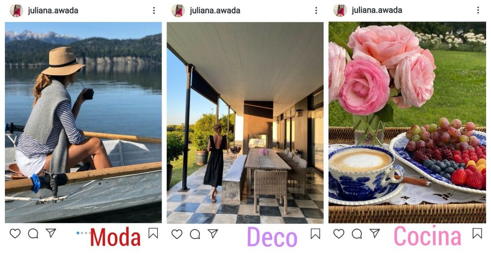 Juliana Awada por tres. Posteos de sus vacaciones 2020, en Villa La Angostura y en Punta del Este.