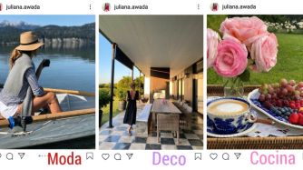 Juliana Awada por tres. Vacaciones 2020