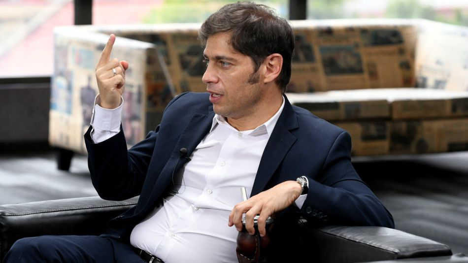 Axel Kicillof, en la entrevista con Jorge Fontevecchia.