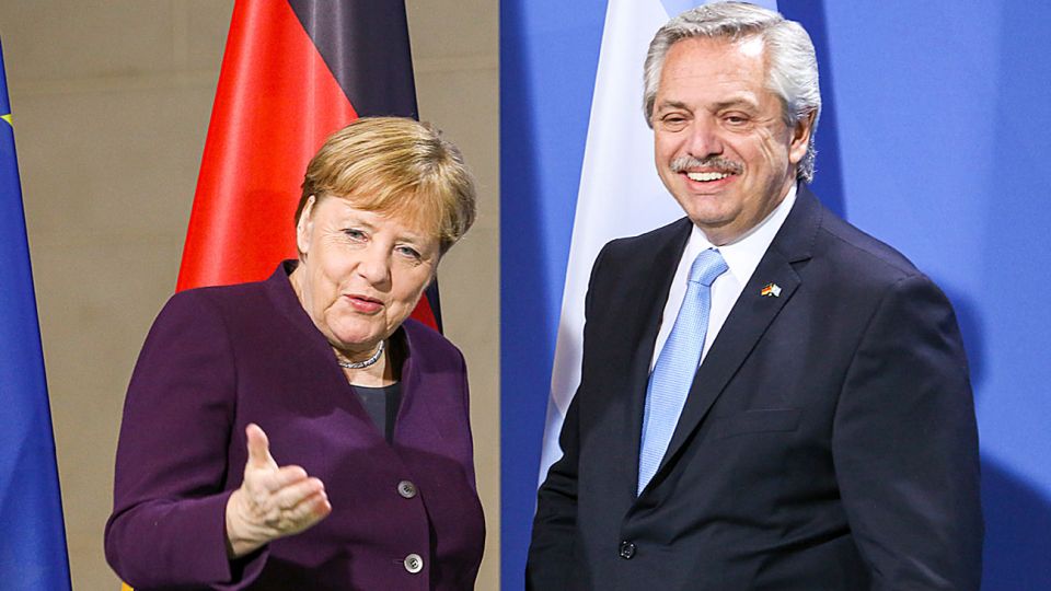 Merkel. La canciller germana fue una de las más enfáticas en el respaldo político al Gobierno.
