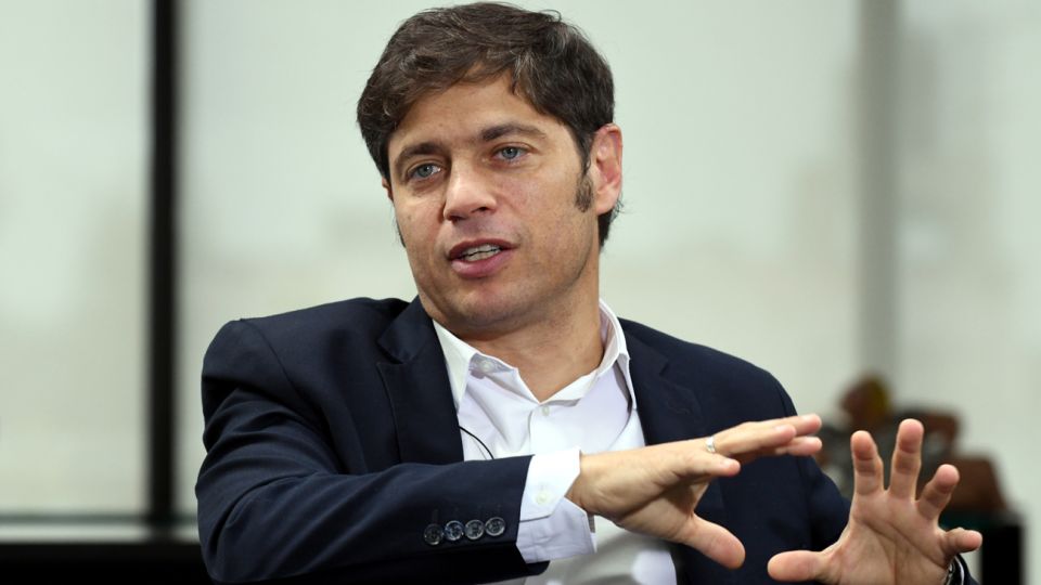 Axel Kicillof, en la entrevista con Jorge Fontevecchia.