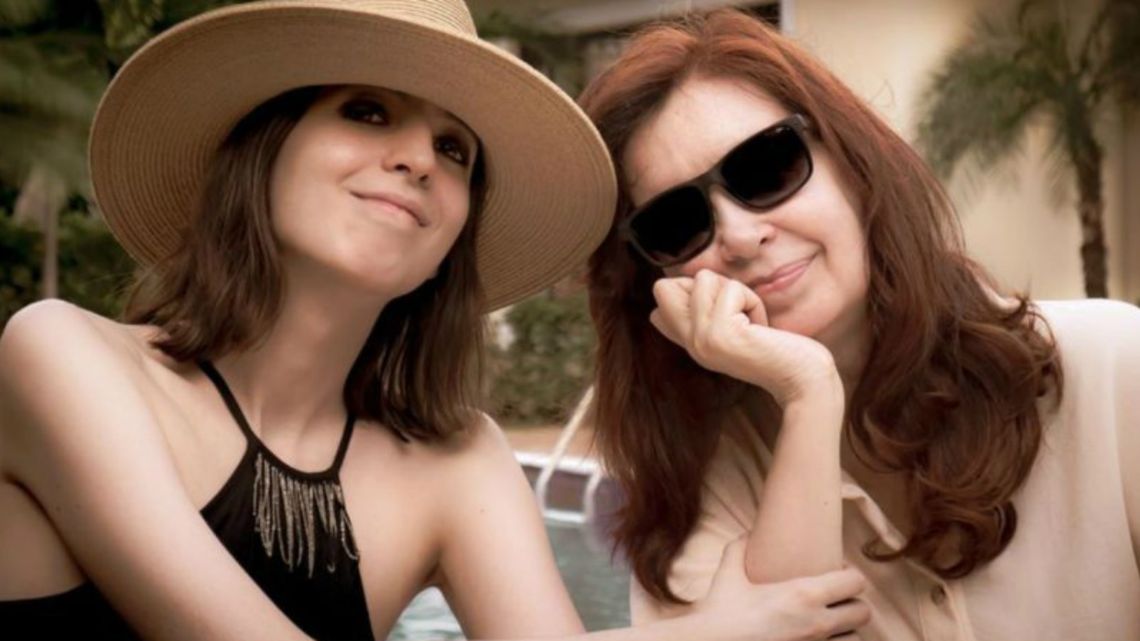 Cristina Fernández de Kirchner and daughter Florencia share a photo to Instagram from Havana, Cuba.