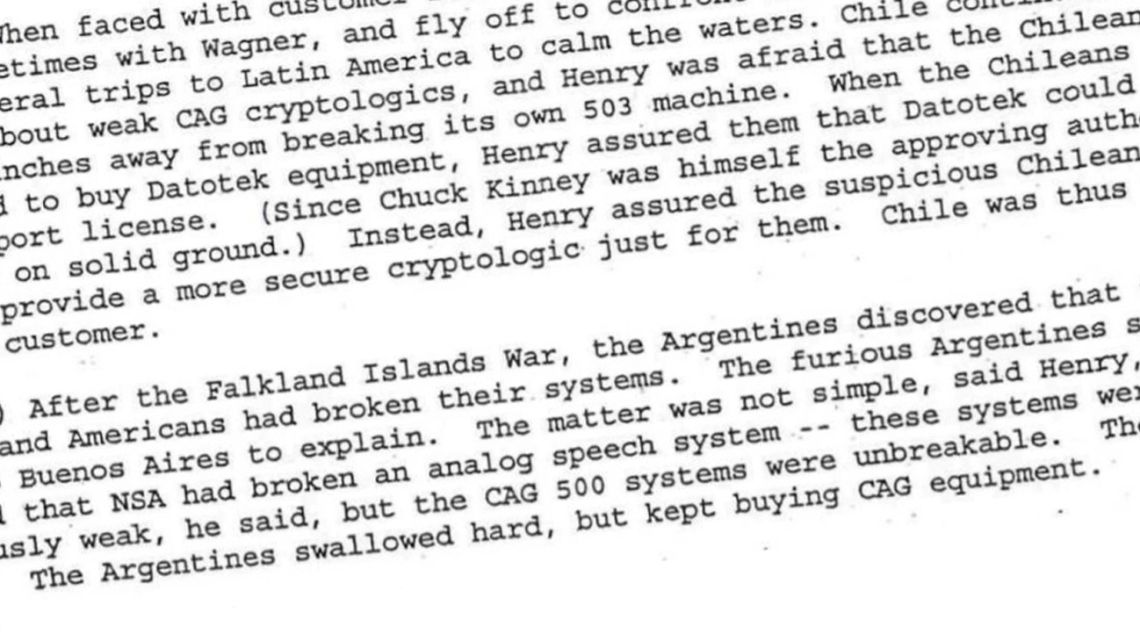 An extract from a CIA file, as published by the Washington Post on Tuesday.