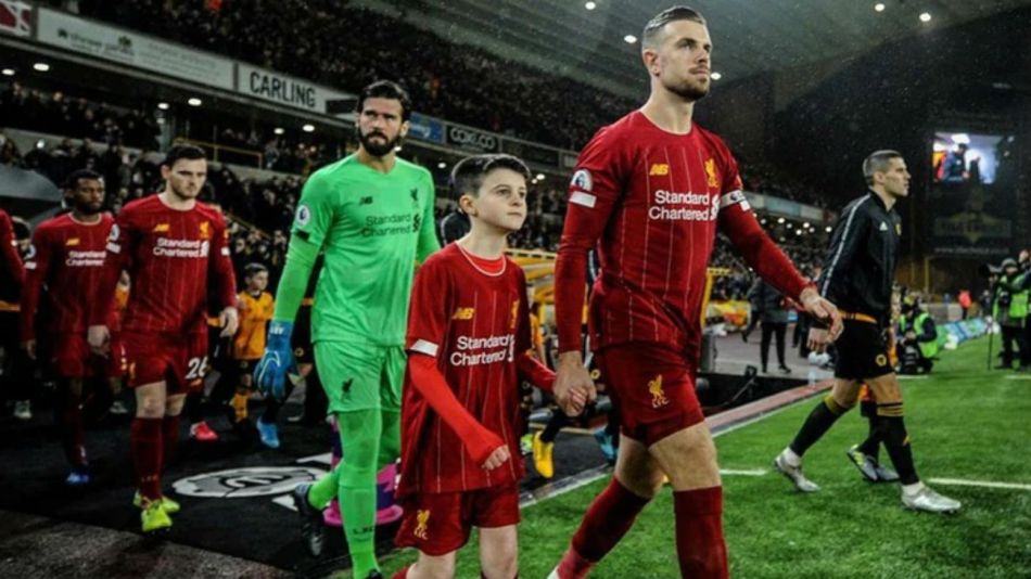 ritual niños inglaterra @liverpoolfc 11022020