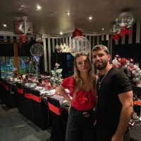Las lujosas vacaciones del Kun Agüero junto a su novia y su hijo en Abu Dabi