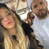 Las lujosas vacaciones del Kun Agüero junto a su novia y su hijo en Abu Dabi