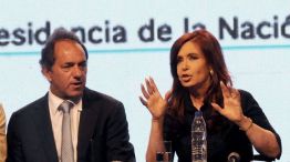 Scioli y Fernández 