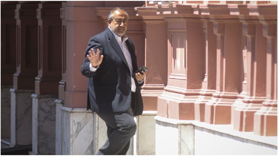 Héctor Daer almorzó con Alberto Fernández en Casa Rosada.