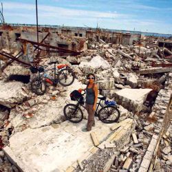 Epecuén nos dio la sensación de estar en un escenario de postguerra.