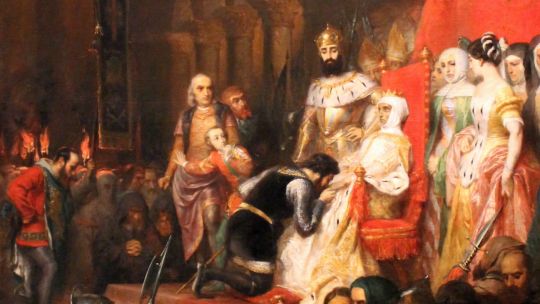 Derrotado por el dolor, Pedro I de Portugal hizo desenterrar el cuerpo de su amada para coronarla reina en 1357.