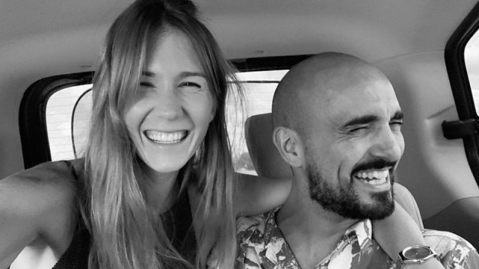 Ya no se oculta:el primer mensaje de amor de Abel Pintos a su novia