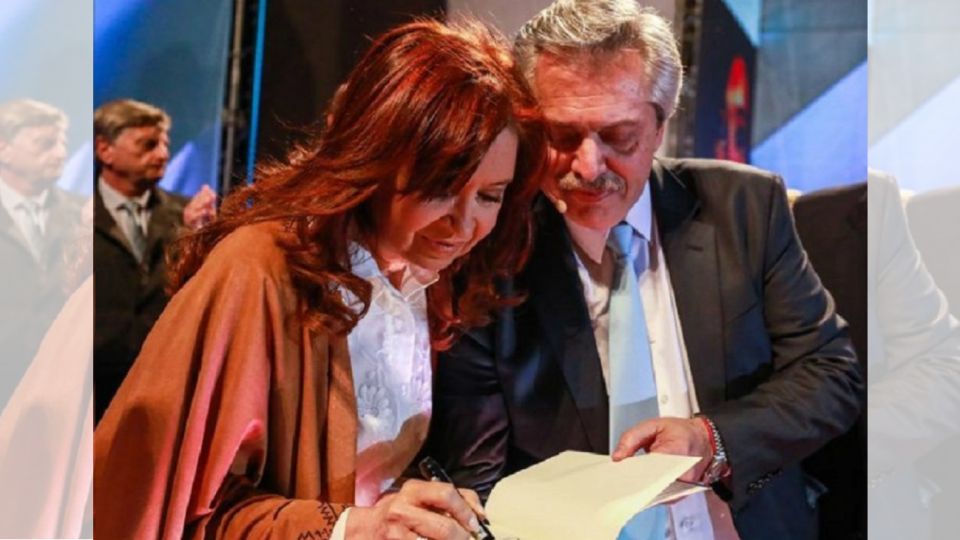 Alberto Fernández y Cristina Fernández