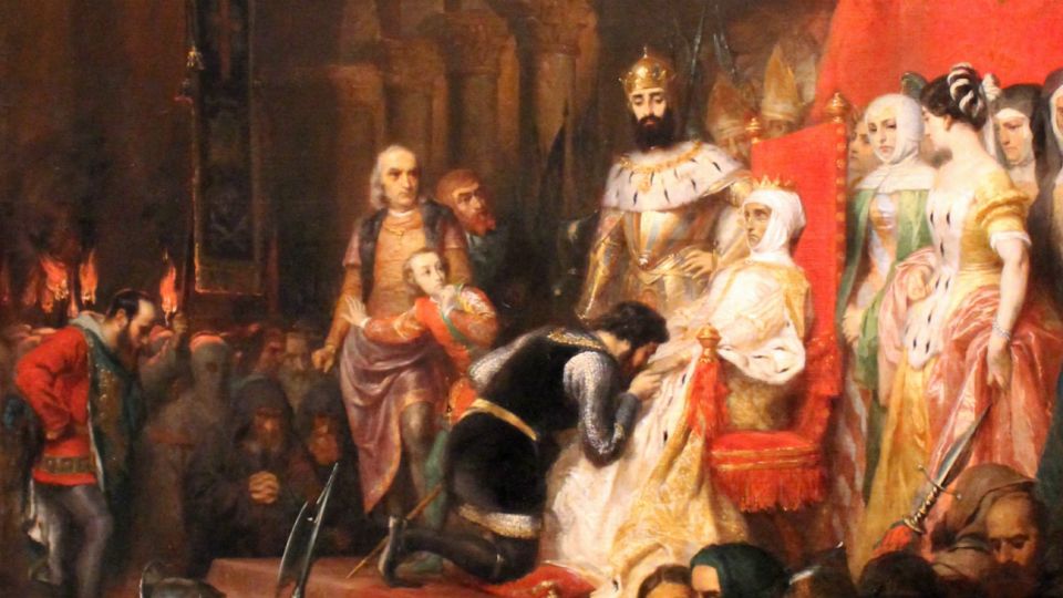 Derrotado por el dolor, Pedro I de Portugal hizo desenterrar el cuerpo de su amada para coronarla reina en 1357.