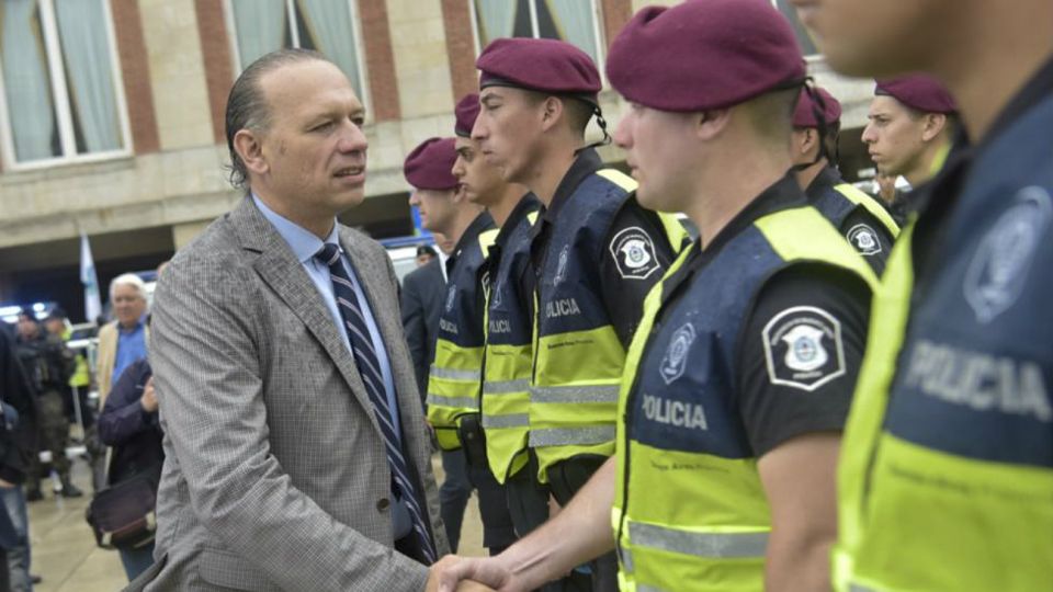Sergio Berni, ministro de Seguridad bonaerense.