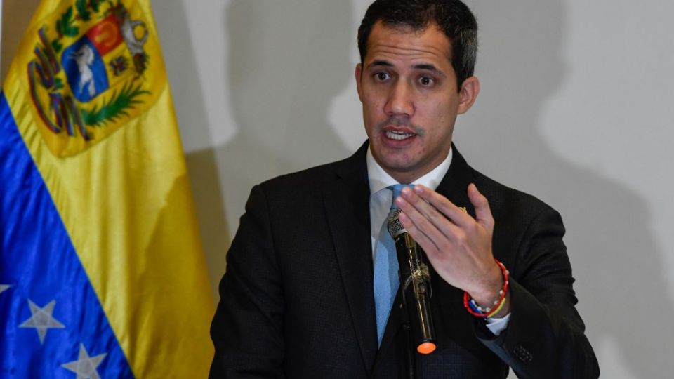 El líder opositor y "presidente encargado" de Venezuela, Juan Guaidó