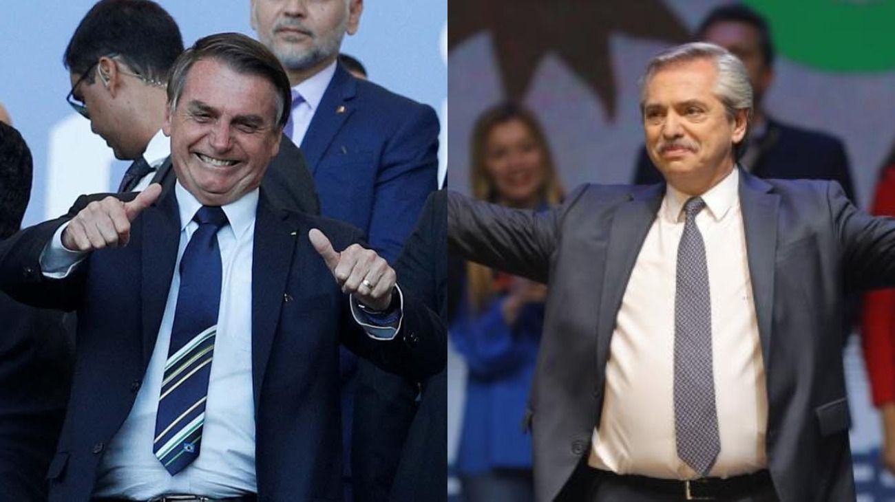 Bolsonaro quiere encontrarse con Alberto.