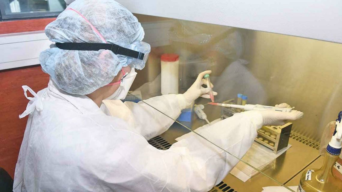 The laboratory of Biological Security where the the Coronavirus diagnosis take place