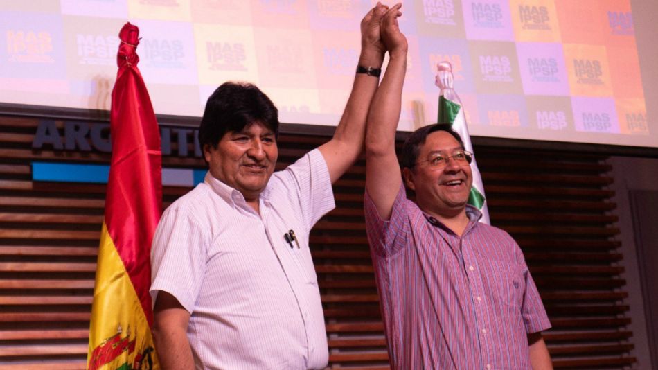 evo morales luis arce