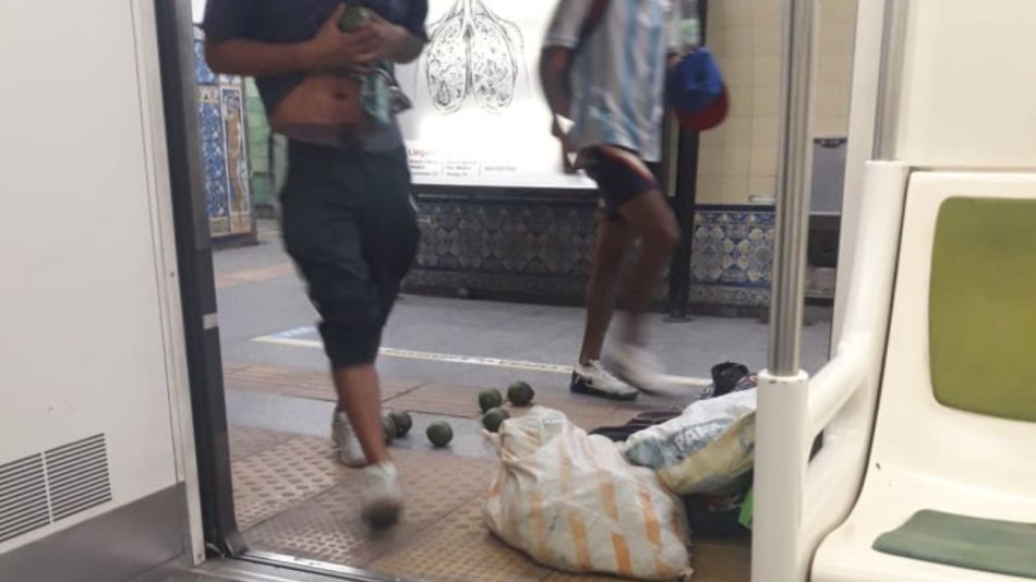 pelea subte c palta g_20200218