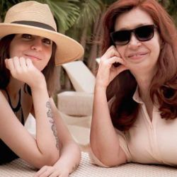 Cristina y Florencia Kirchner | Foto:Cedoc