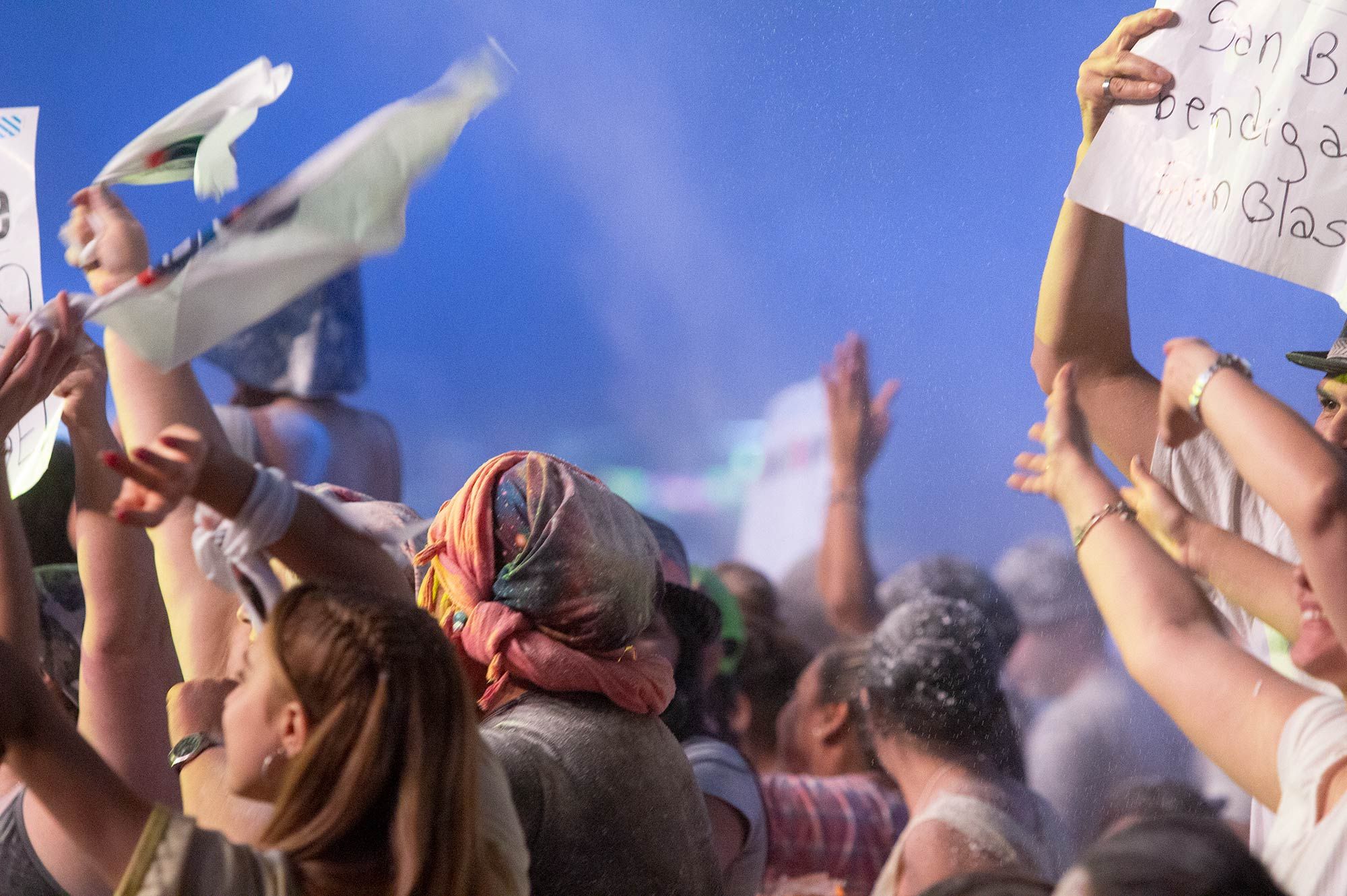 Fiesta chayera en el autódromo de La Rioja