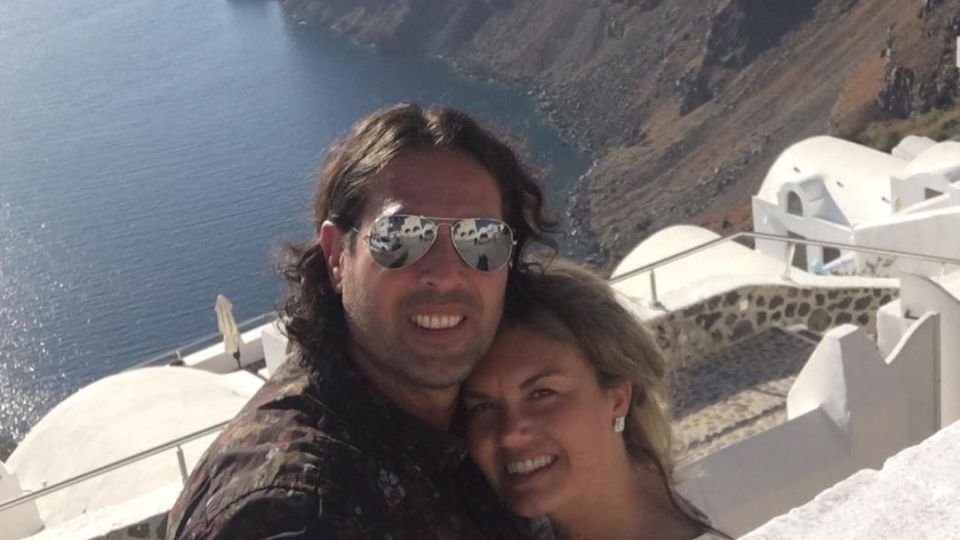 Chiquito Bossio y su esposa