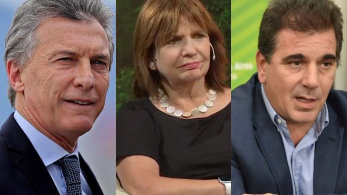 Macri, Bullrich y Ritondo | Foto:Cedoc
