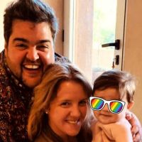 Dario Barassi y su familia 